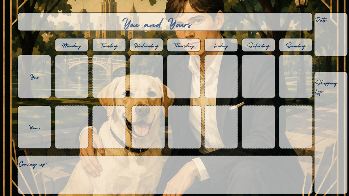 You & Yours - His Furry Friend